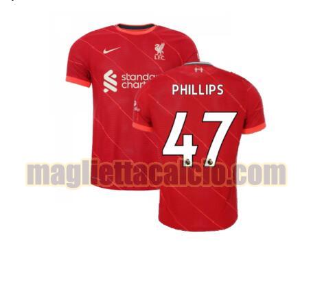 maglia phillips 47 liverpool uomo prima 2021-2022