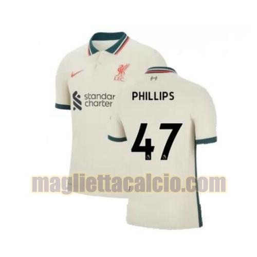 maglia phillips 47 liverpool uomo seconda 2021-2022
