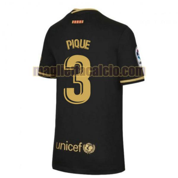 maglia pique 3 barcellona uomo seconda 2020-2021