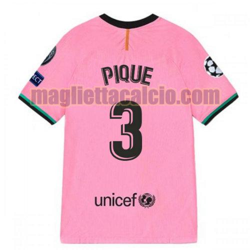 maglia pique 3 barcellona uomo terza 2020-2021