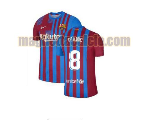 maglia pjanic 8 barcellona uomo prima 2021-2022