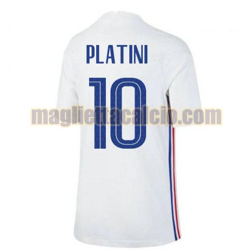 maglia platini 10 francia uomo seconda 2020-2021