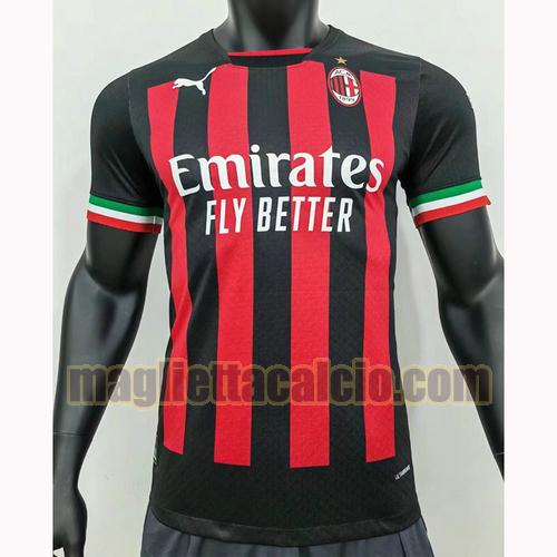 maglia player version ac milan uomo prima 2022-2023