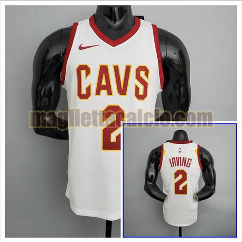 maglia poco prezzo uomo irving nba cleveland cavaliers bianco 2