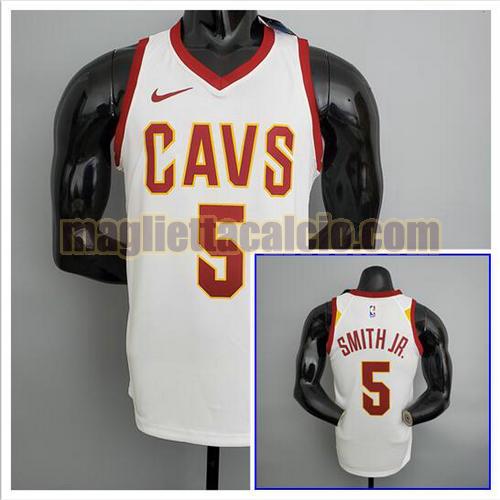 maglia poco prezzo uomo smith jr nba cleveland cavaliers bianco 5