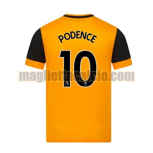 maglia podence 10 wolverhampton uomo prima 2020-2021