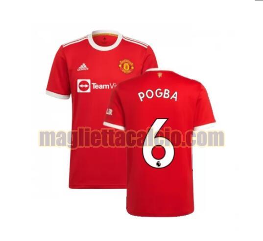 maglia pogba 6 manchester united uomo prima 2021-2022