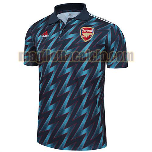 maglia polo arsenal uomo marina militare 2021-2022