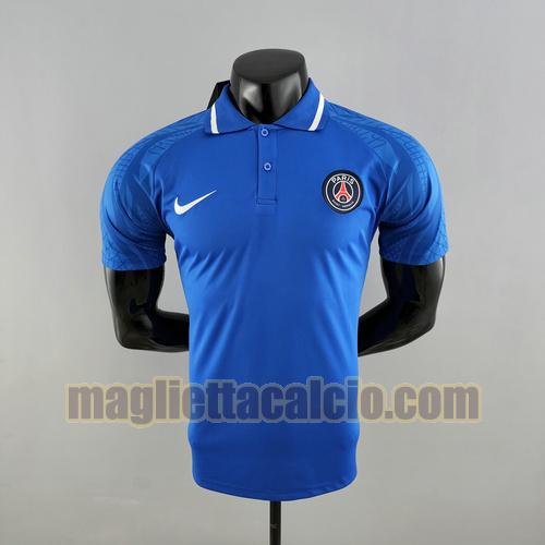 maglia polo blu paris saint germain uomo 2022-2023