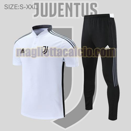 maglia polo calcio bianco juventus uomo 2022-2023