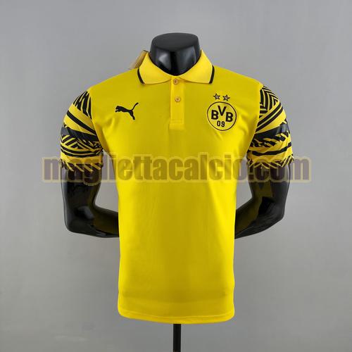 maglia polo giallo borussia dortmund uomo 2022-2023