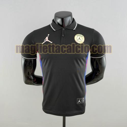 maglia polo nero viola paris saint germain uomo 2022-2023