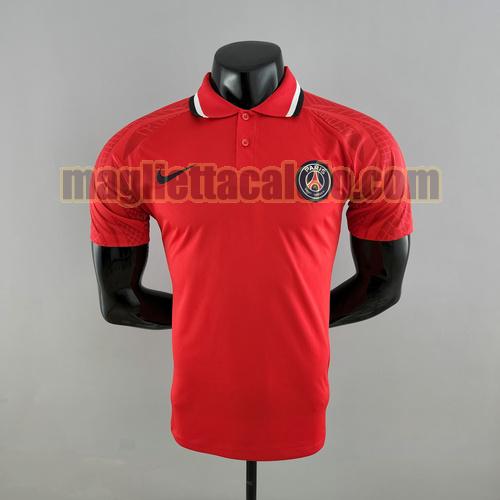 maglia polo rosso paris saint germain uomo 2022-2023