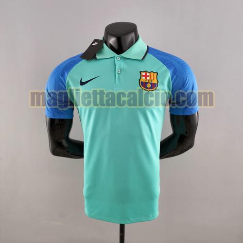 maglia polo verde barcellona uomo 2022-2023