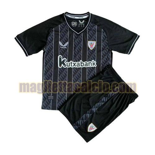 maglia portiere athletic bilbao bambino nero 2023-2024