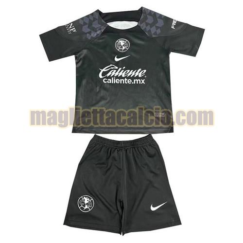 maglia portiere club américa bambino nero 2023-2024