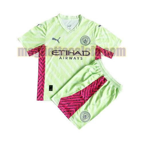 maglia portiere manchester city bambino giallo 2023-2024