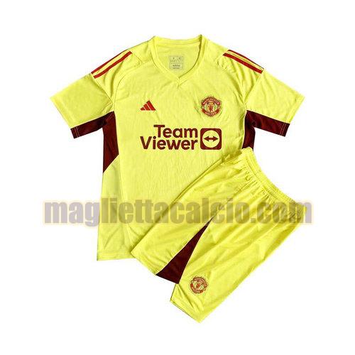 maglia portiere manchester united bambino 2023-2024