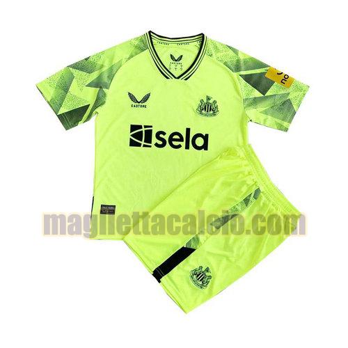 maglia portiere newcastle united bambino giallo 2023-2024