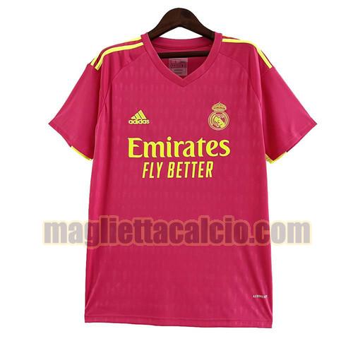 maglia portiere real madrid uomo rosso thailandia 2023-2024