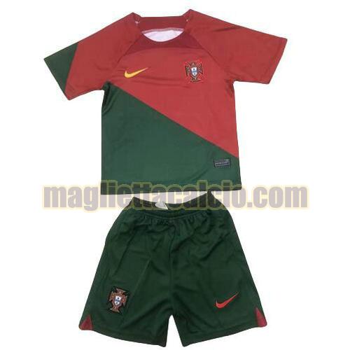 maglia portogallo bambino prima 2022-2023