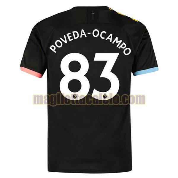 maglia poveda ocampo 83 manchester city uomo seconda divise 2019-2020