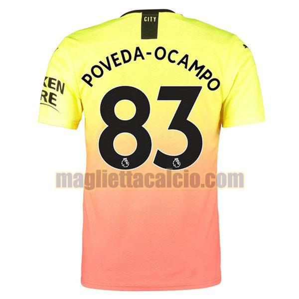 maglia poveda ocampo 83 manchester city uomo terza divise 2019-2020