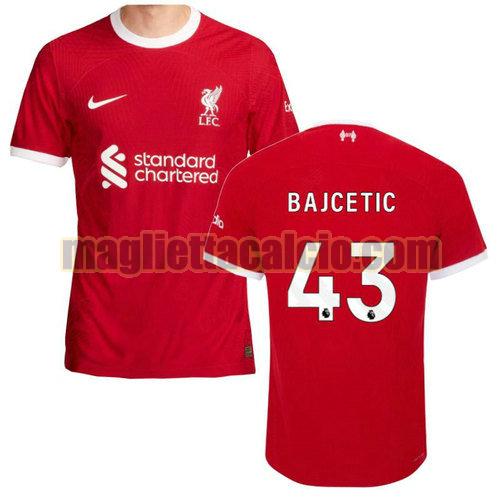 maglia prima bajcetic 43 liverpool uomo 2023-2024