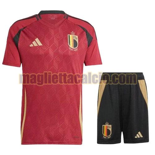 maglia prima belgio bambino 2024-2025
