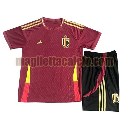 maglia prima belgio bambino 2024