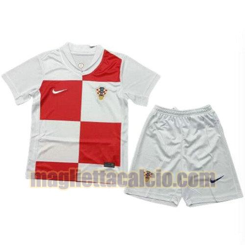 maglia prima croazia bambino 2024