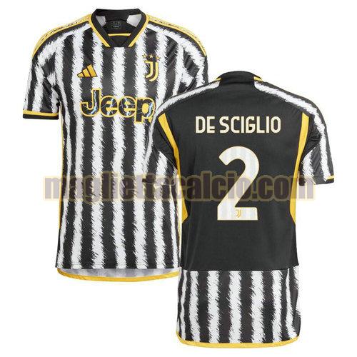 maglia prima de sciglio 2 juventus uomo 2023-2024