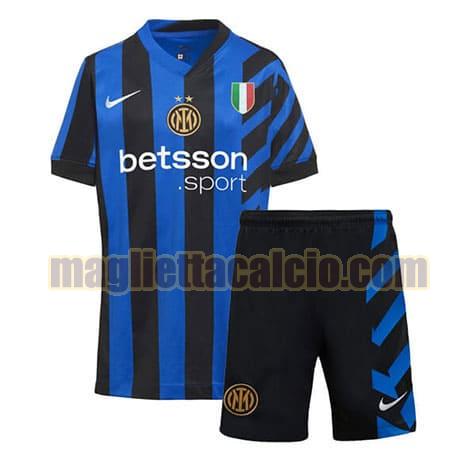 maglia prima inter milan bambino 2024-2025