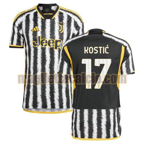maglia prima kostic 17 juventus uomo 2023-2024