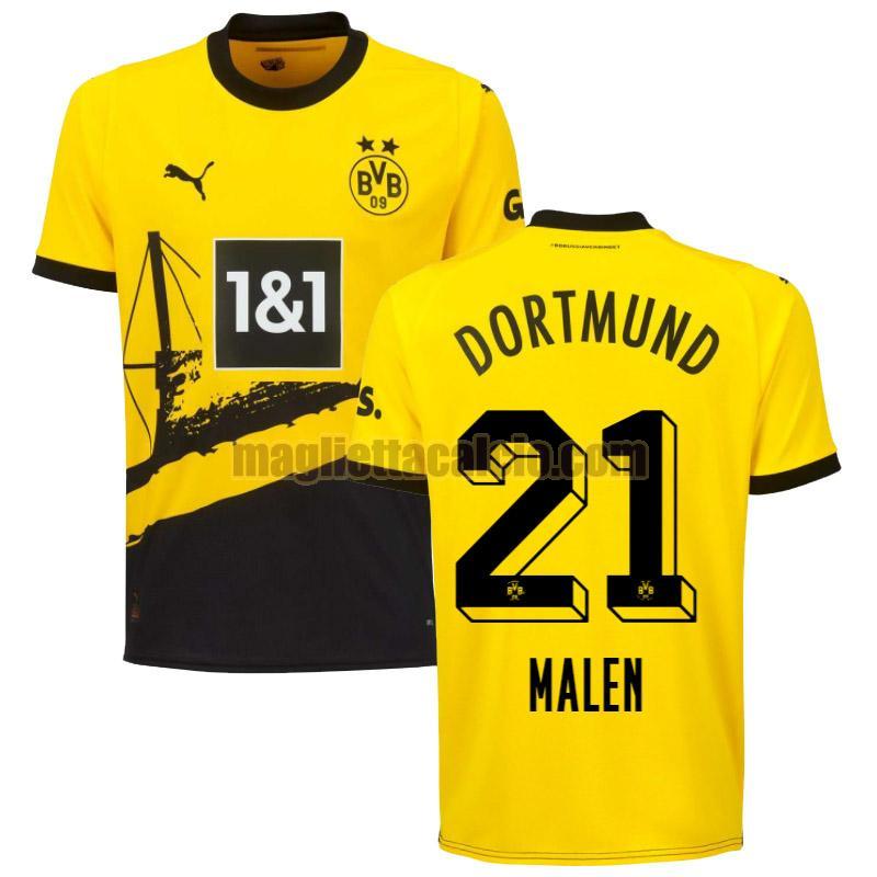 maglia prima malen 21 borussia dortmund uomo 2023-2024