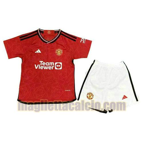 maglia prima manchester united bambino 2023-2024