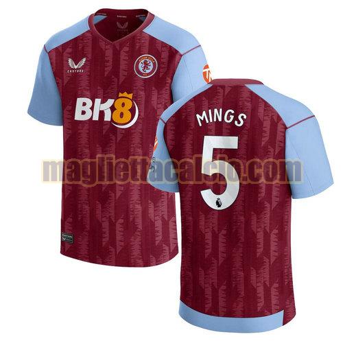 maglia prima mings 5 aston villa uomo 2023-2024