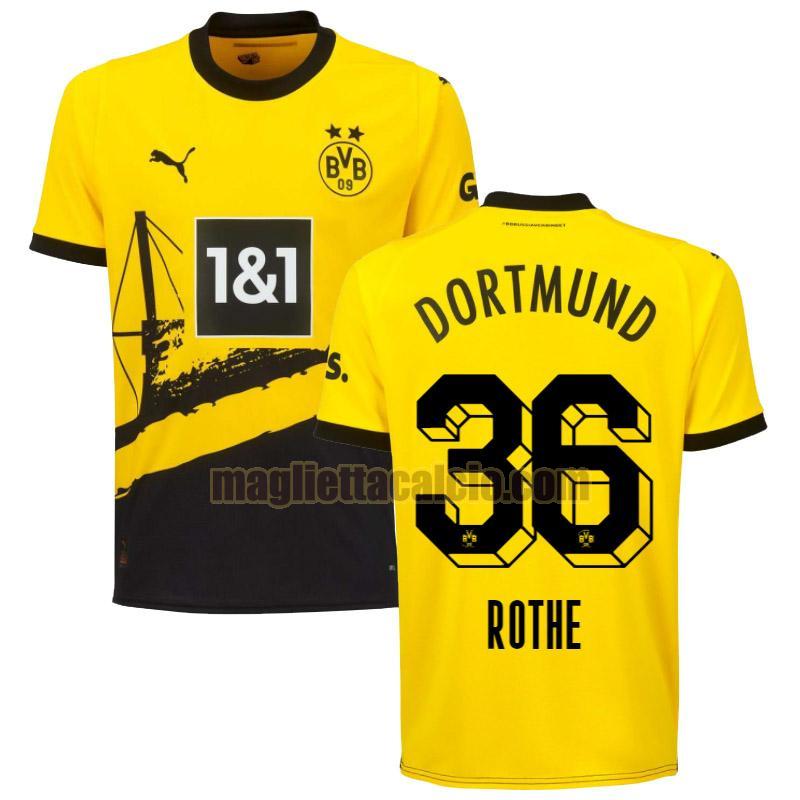 maglia prima rothe 36 borussia dortmund uomo 2023-2024