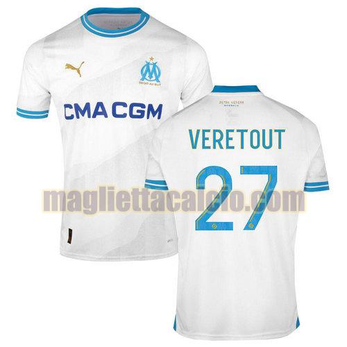 maglia prima veretout 27 olympique marsiglia uomo 2023-2024