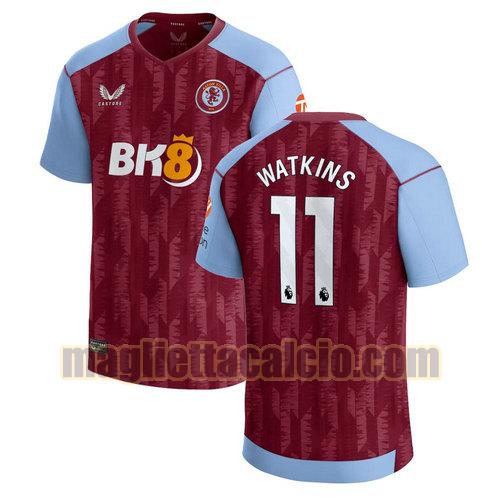 maglia prima watkins 11 aston villa uomo 2023-2024