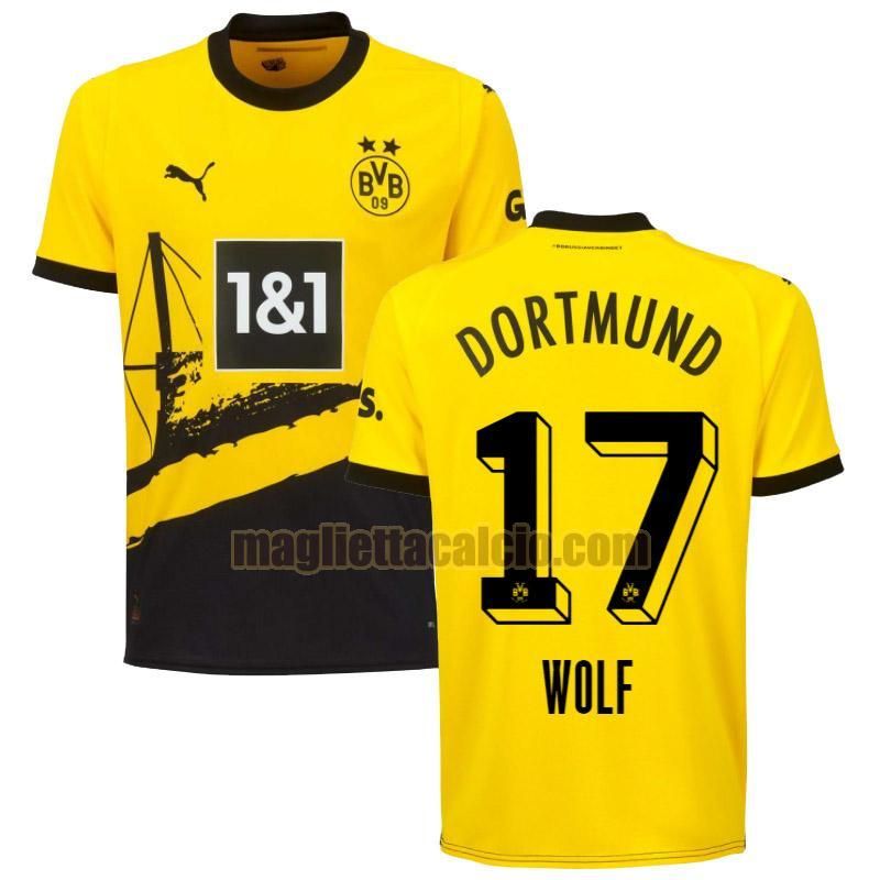 maglia prima wolf 17 borussia dortmund uomo 2023-2024