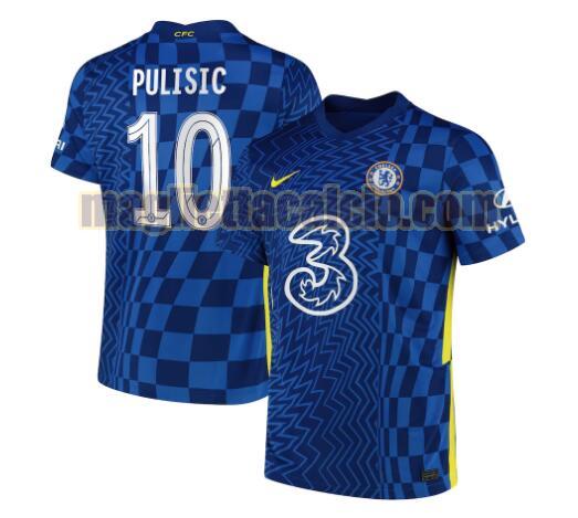 maglia pulisic 10 chelsea uomo prima 2021-2022