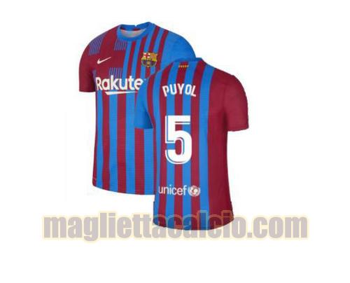 maglia puyol 5 barcellona uomo prima 2021-2022