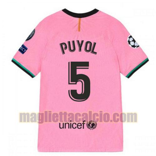 maglia puyol 5 barcellona uomo terza 2020-2021