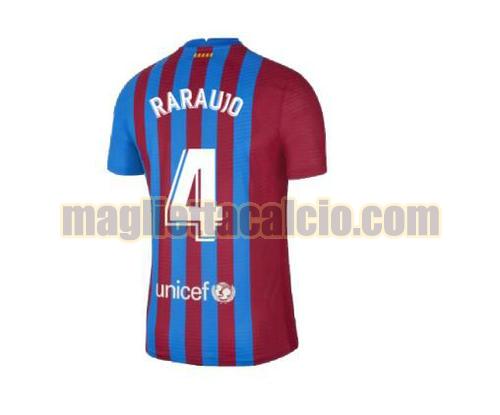 maglia r.araujo 4 barcellona uomo prima 2021-2022