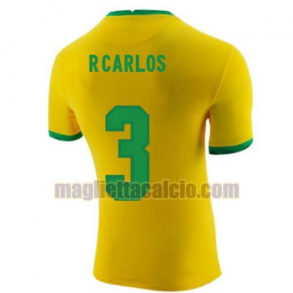 maglia r.carlos 3 brasile uomo prima 2020-2021