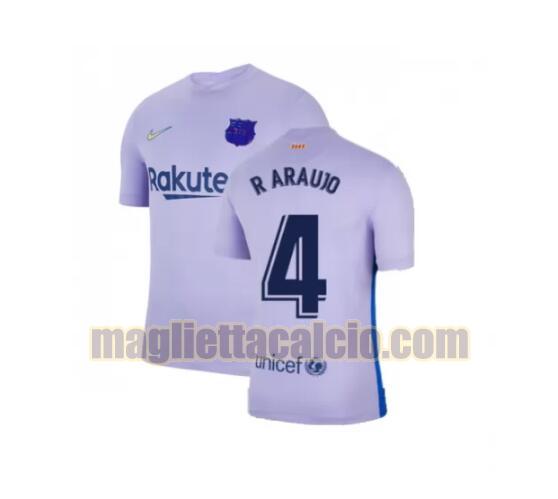 maglia r araujo 4 barcellona uomo seconda 2021-2022