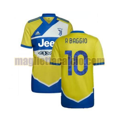 maglia r baggio 10 juventus uomo terza 2021-2022