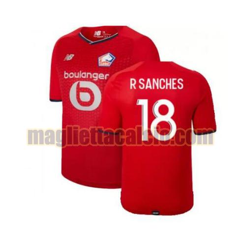 maglia r sanches 18 lille uomo prima 2021-2022