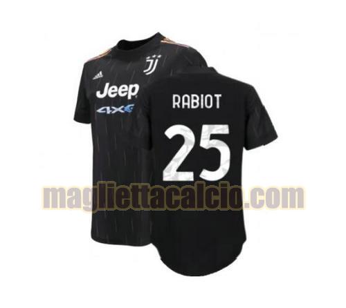 maglia rabiot 25 juventus uomo seconda 2021-2022